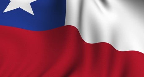 Rendered Chilean Flag